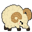 Inktober 2026 Day 09 Ram pixel art
