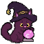 Inktober 2026 Day 10 Mystical pixel art
