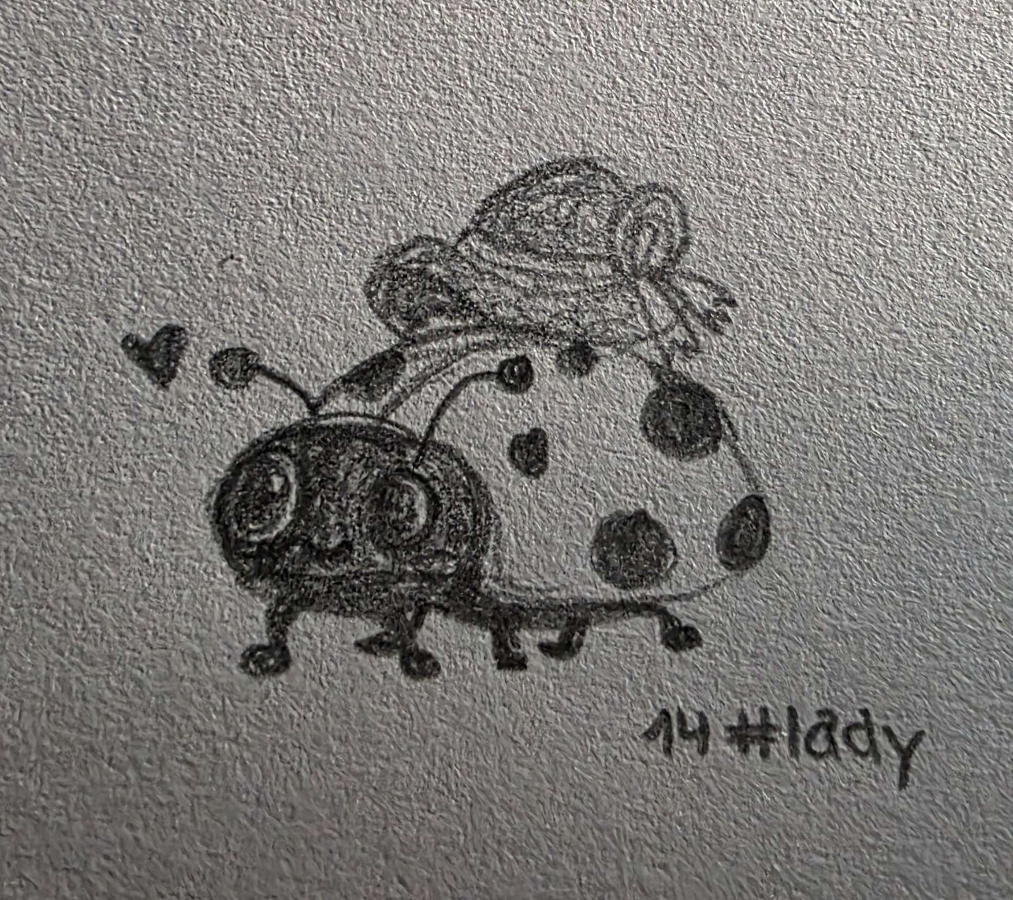 Inktober 2026 Day 14 Lady black-and-white illustration
