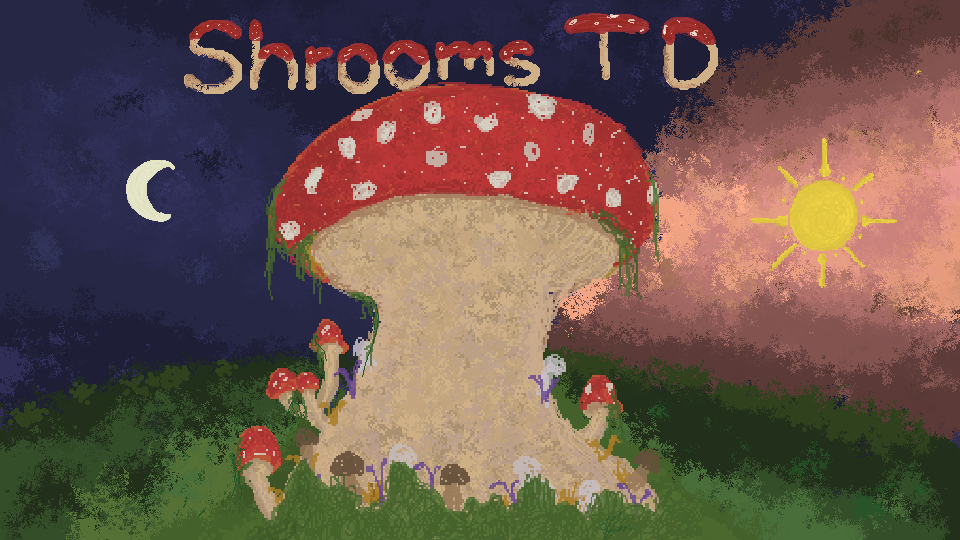 Gameplay screenshot from Shrooms TD