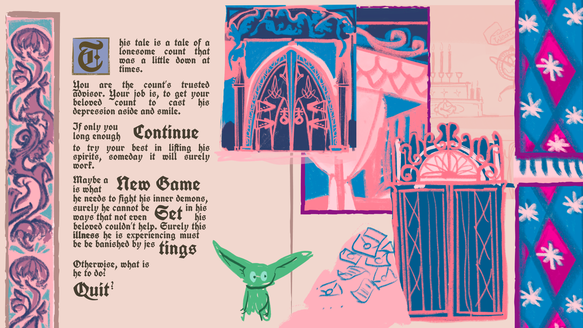 Gameplay screenshot from The COUNT is DOWN